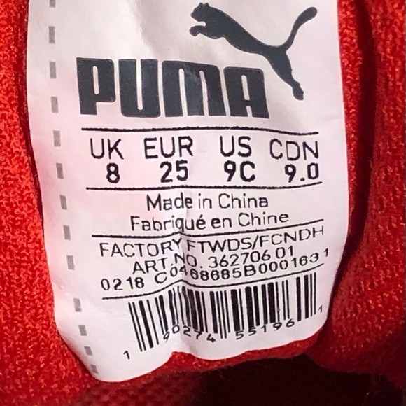 Ferrari Puma Sneakers for Boys - Picture 10 of 10